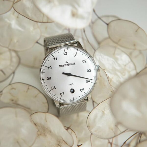 MEISTERSINGER NEO OPALINE SILVER NE901N Conteenium 8