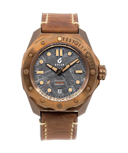 Montre Boldr Watch Bronze MeteoGray