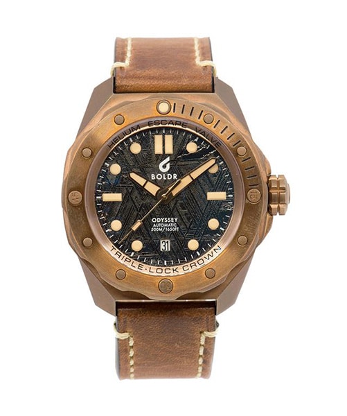 Montre Boldr Watch Bronze Meteoblack