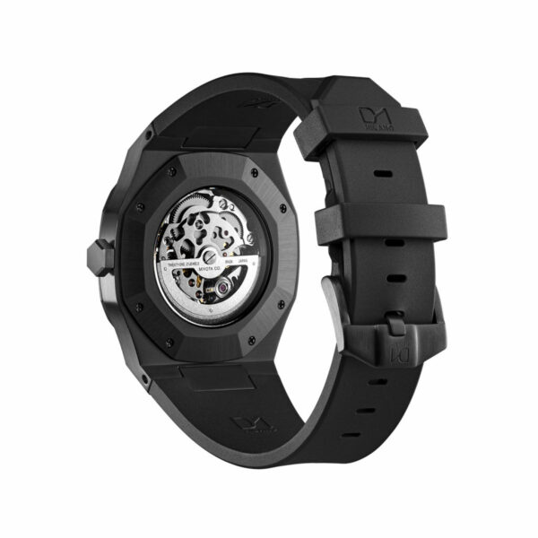 Montre D1 Milano France Black Skeleton