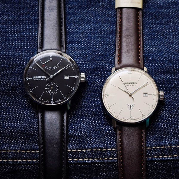MONTRE JUNKERS BAUHAUS ACIER