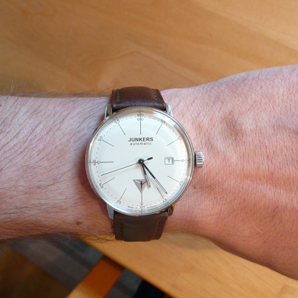 MONTRE JUNKERS BAUHAUS ACIER