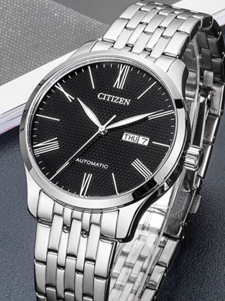MONTRE CITIZEN DEEP BLACK THIN NUMERAL