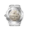 Nappey Back Skeleton Silver Blac