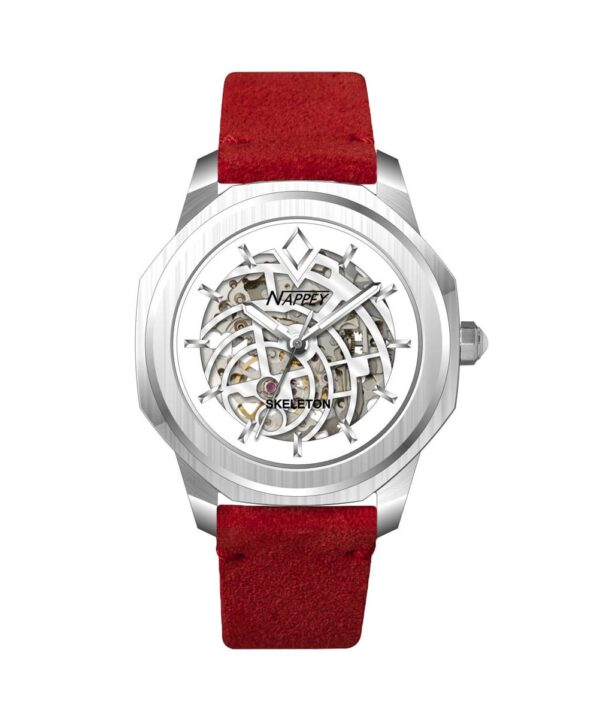 Nappey Skeleton Silver and WhiteNY41 AD2XM 3B6AVITA