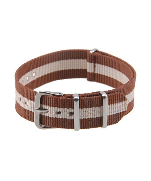 Nato Strap Brown Beige