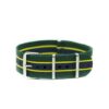 NATO NYLON VERT JAUNE BLEU