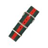 Nylon Green Red Green
