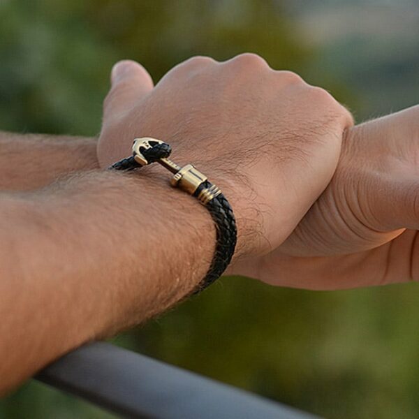 Paul Hewitt ANCRE PHREP LAITON CUIR BLACK Conteenium 4