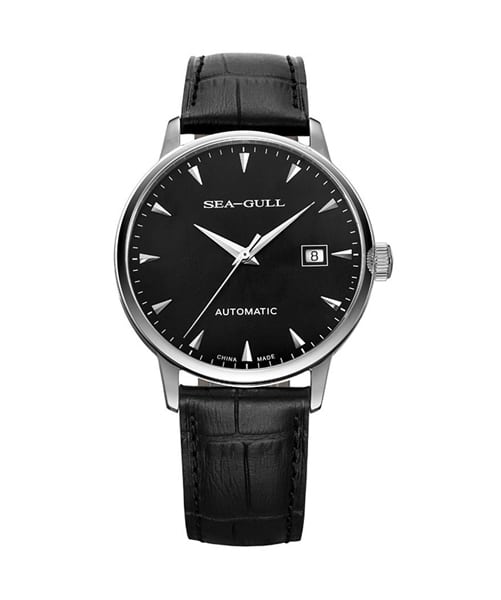 MONTRE SEA-GULL BLACK EXECUTIVE