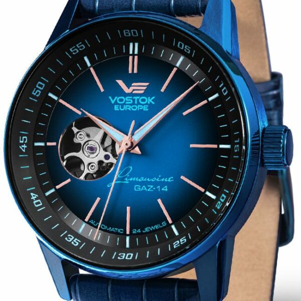 Vostok Europe Gaz 14 Limousine Open Heart NH38 560D603 Conteenium 2
