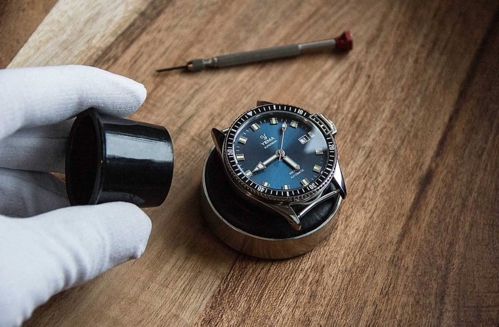 Yema Superman Bleu Lagoon Automatique YMHF1557A-GS11