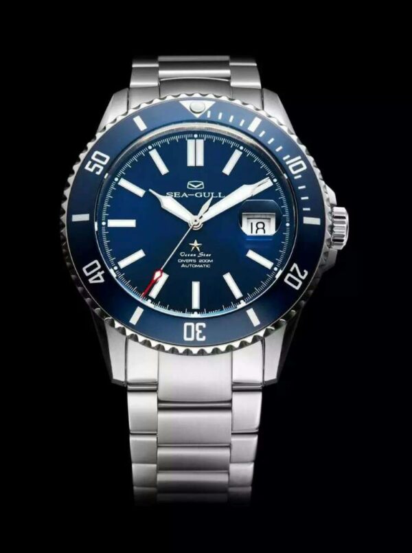 bleu sur noir
