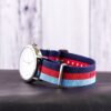 NYLON NATO MARINE ROUGE CIEL