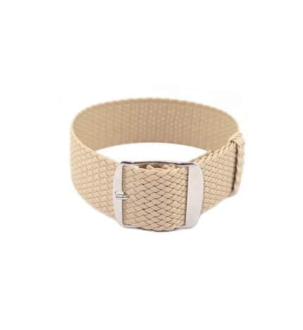 bracelet nato perlon beige