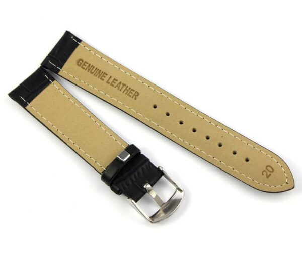 dos bracelet noir cuir