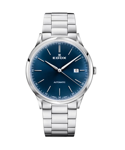 MONTRE EDOX LES VAUBERTS CLASSIC BLUE FDS