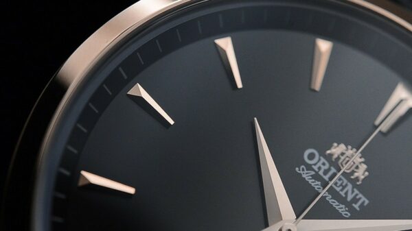 MONTRE ORIENT SYMPHONY BLACK SILVER COLLECTION
