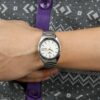 MONTRE SEIKO 5 CLASSIC WHITE & GOLD