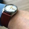 MONTRE SEIKO 5 CLASSIC WHITE & GOLD