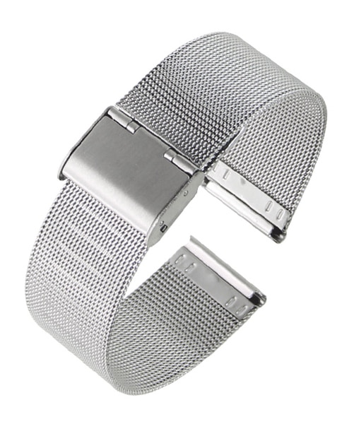 BRACELET MAILLE MILANAISE FINE ARGENT