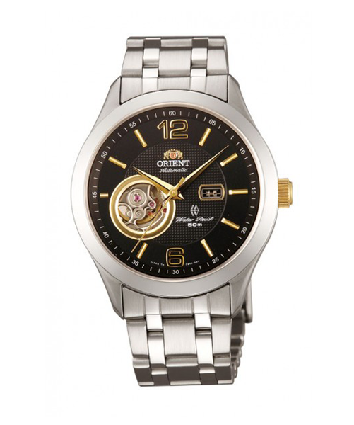 MONTRE ORIENT GOLDEN EYE BLACK AND GOLD COLLECTION
