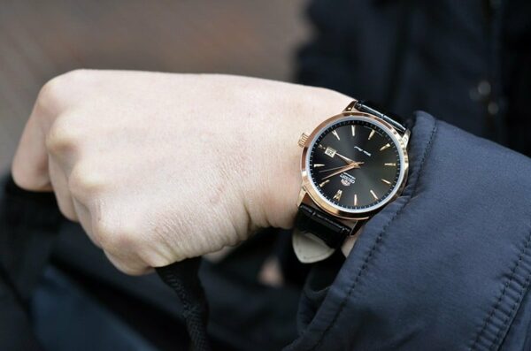 MONTRE ORIENT SYMPHONY BLACK SILVER COLLECTION
