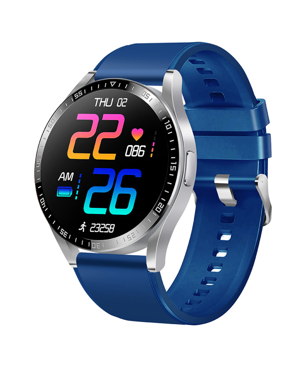  Montre connect&eacute;e RACE SMARTY 2.0 M&eacute;tal Bleu 