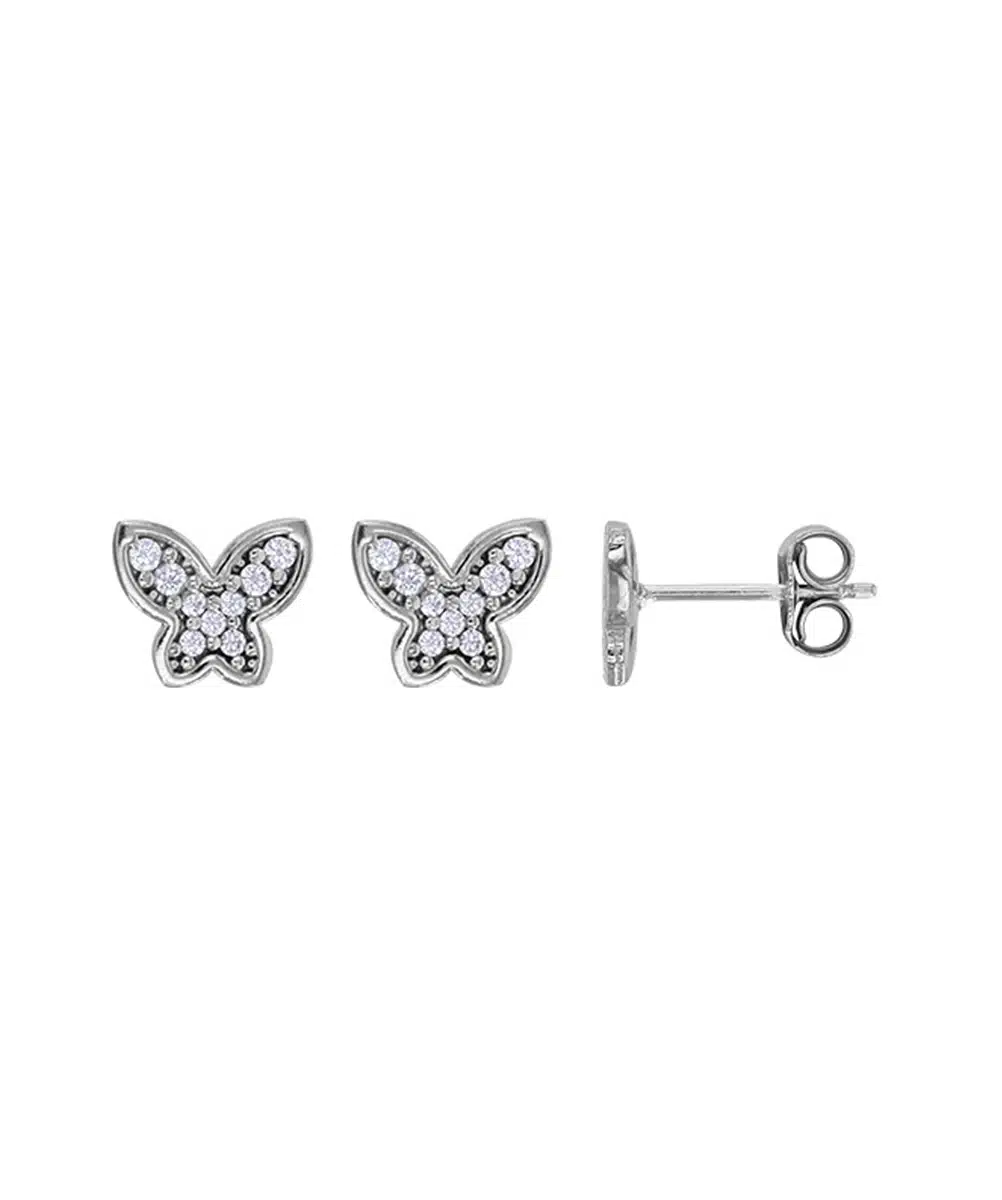 Boucles d'oreilles Puces Petits Papillons