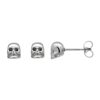 boucles d oreilles evans tete de mort conteenium ctl3131588