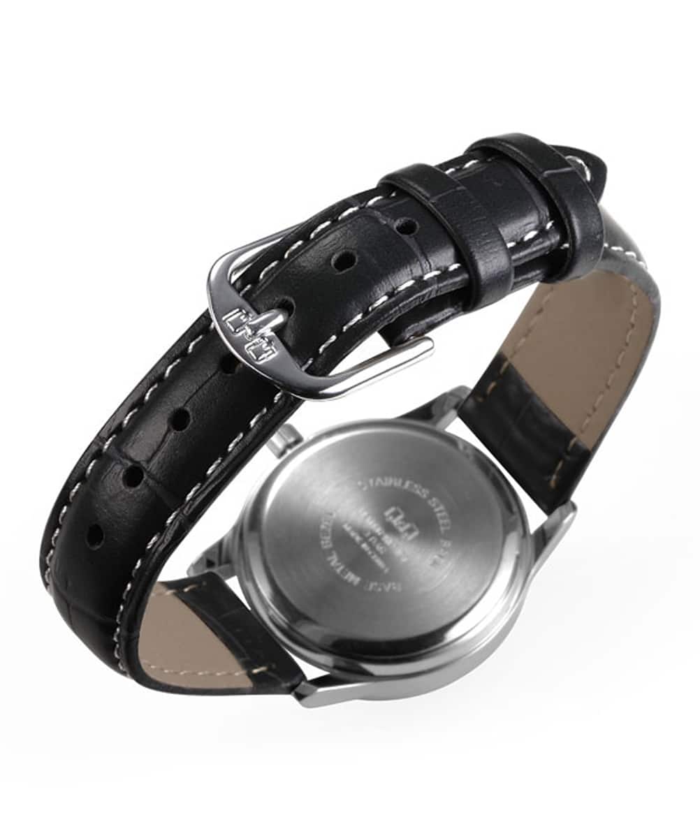 Montre Cadran Chiffres Romains Timex TW2Y00800 Montre Femme Trend - Cadran Blanc, Bracelet Cuir Noir - Élégance Et Simplicité Timex Trend