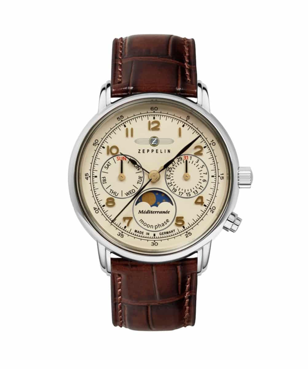 Montre Zeppelin Méditerranée Moonphase LZ-14 Z-9637-5