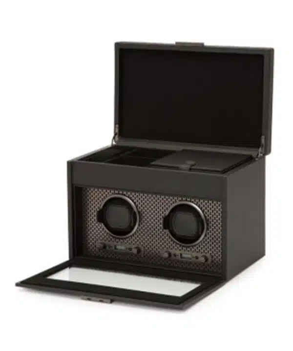 wolf axis double watch winder powder coat 1
