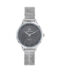 montre femme go bracelet milanais boite argentee