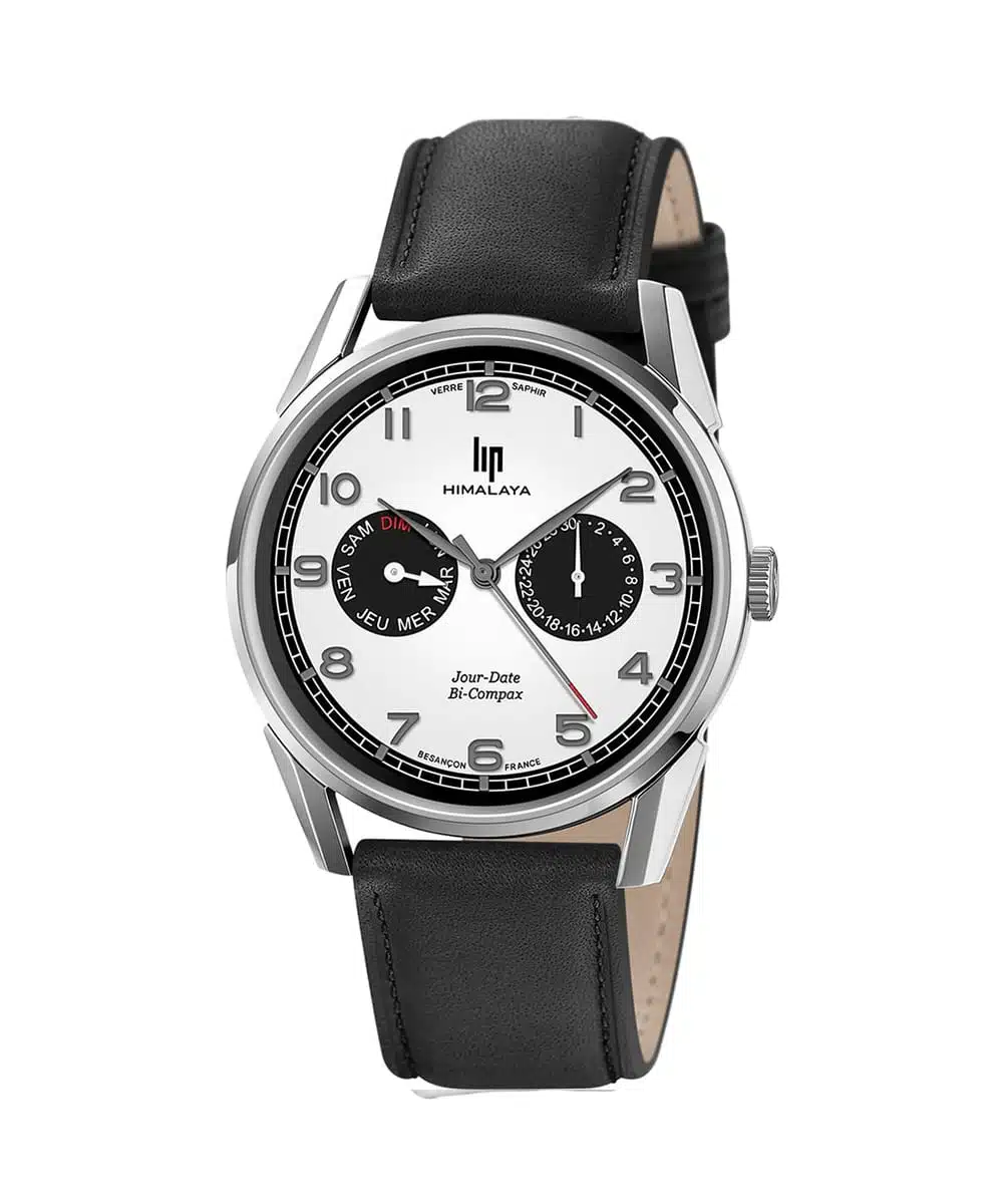 MONTRE LIP HIMALAYA 40MM JOUR DATE BI-COMPAX