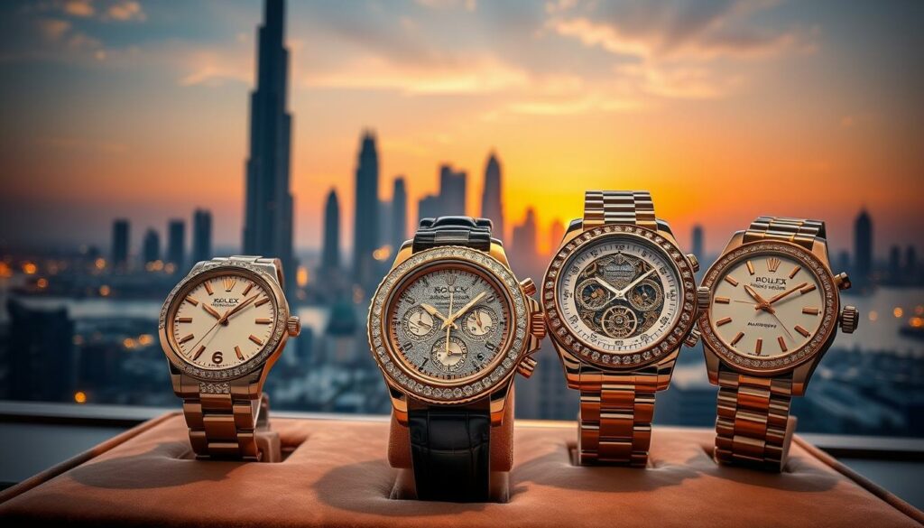 montres de luxe à Dubaï