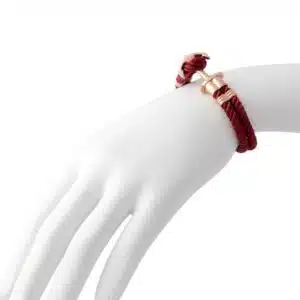 Paul Hewitt Bracelet Nylon Dunkelrot Dark Berry RoseGold PH PH N R Db XSa