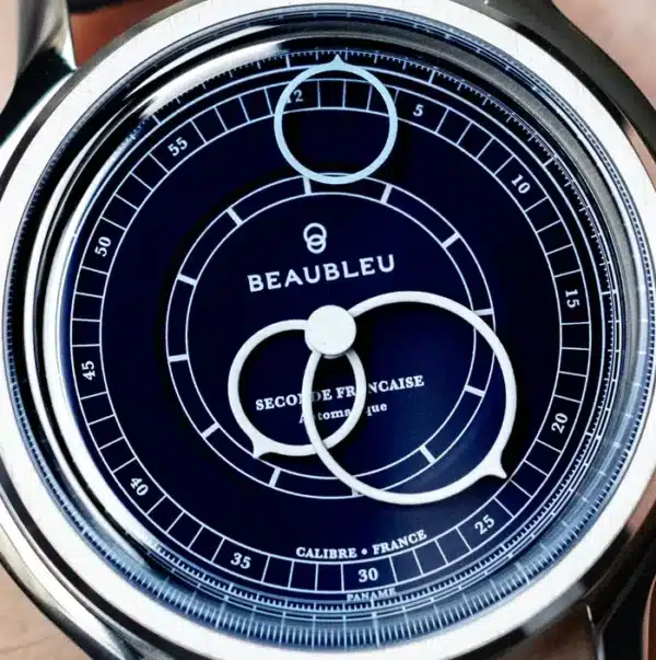 Beaubleu Watch SECONDE FRANÇAISE BLEU DE MINUIT b