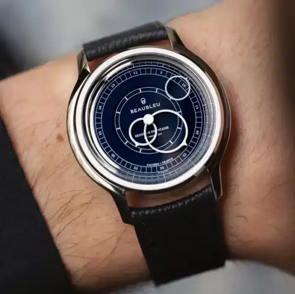 Beaubleu Watch SECONDE FRANÇAISE BLEU DE MINUIT c