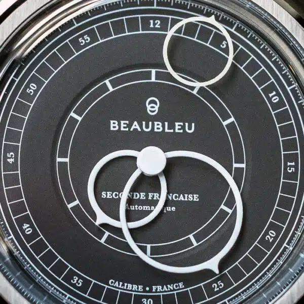 Beaubleu Watch SECONDE FRANÇAISE GRIS ANTHRACITE b