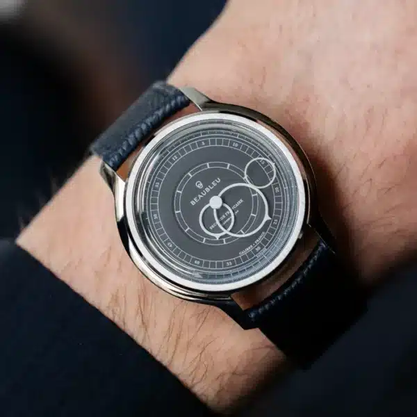 Beaubleu Watch SECONDE FRANÇAISE GRIS ANTHRACITE c