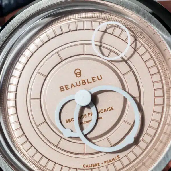 Beaubleu Watch SECONDE FRANÇAISE SAUMON b