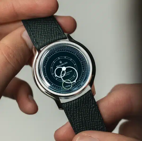 Beaubleu Watch SECONDE FRANÇAISE VERT IMPERIAL c