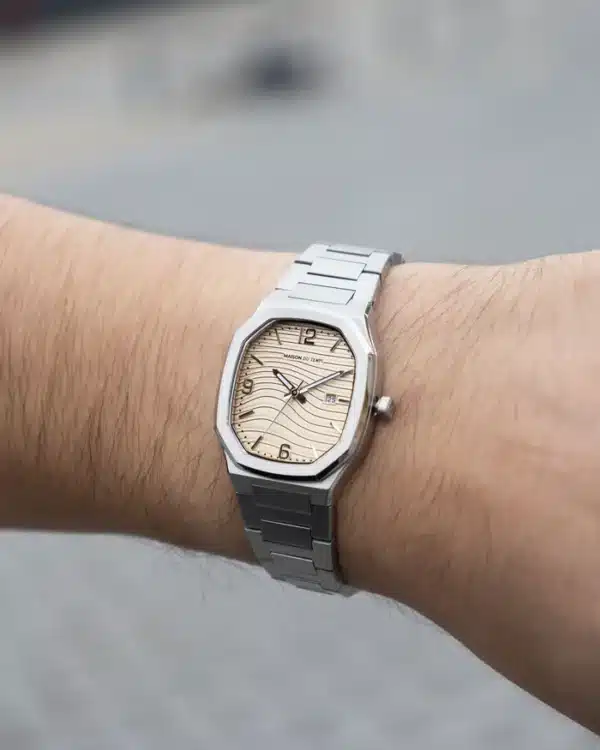 Maison du Temps MTPHI ACIER BEIGE b