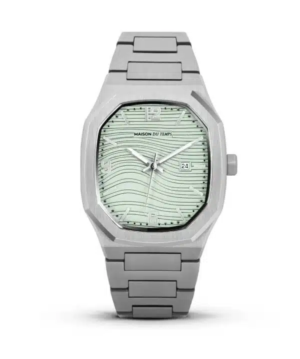 Maison du Temps MTPHI ACIER VERT