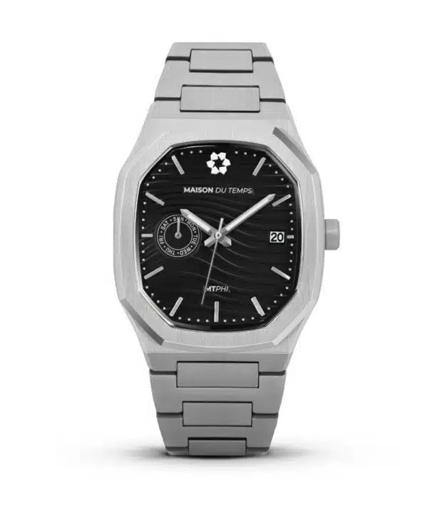 Maison du Temps MTPHI DAY DATE ACIER NOIR
