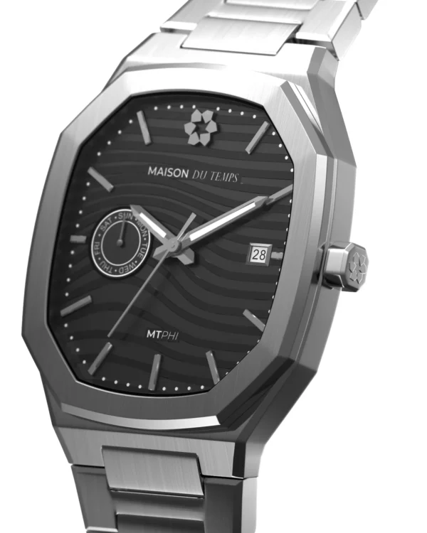Maison du Temps MTPHI DAY DATE ACIER NOIR a