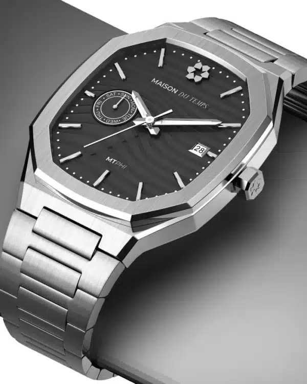 Maison du Temps MTPHI DAY DATE ACIER NOIR b