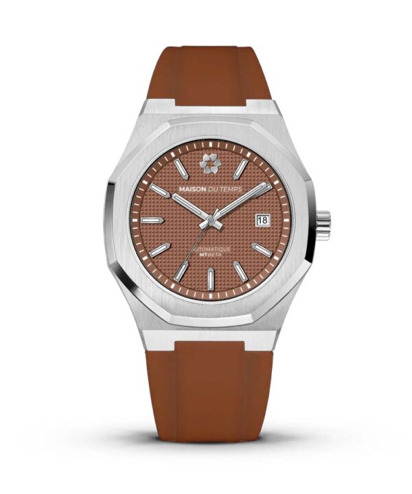 Maison du temps Watch MT BETA MOCHA SILICONE MOCHA