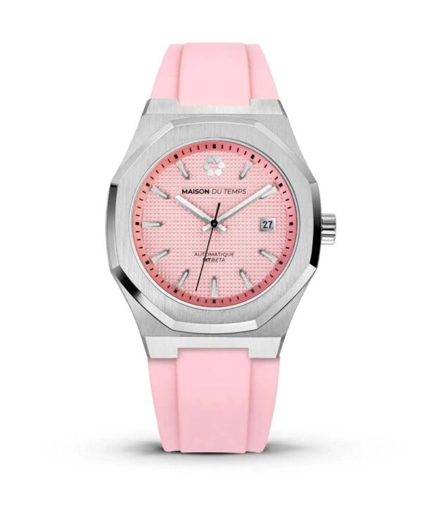 Maison du temps Watch MT BETA ROSE SILICONE ROSE